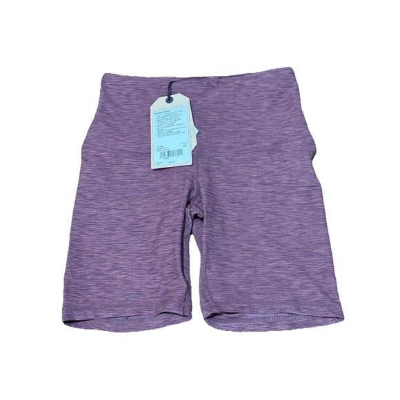 Prana Pants - PRANA Womens Kimble‎ High Rise Yoga Bike Shorts Stretch Flannel Heather XS NWT